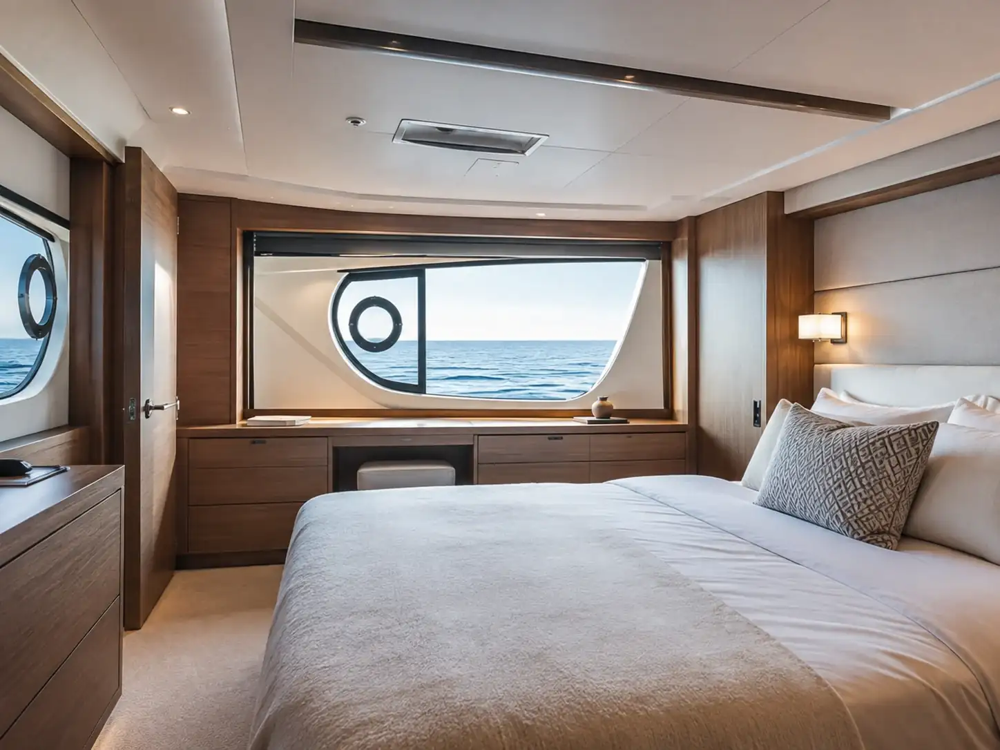 Helle Yachtkabine