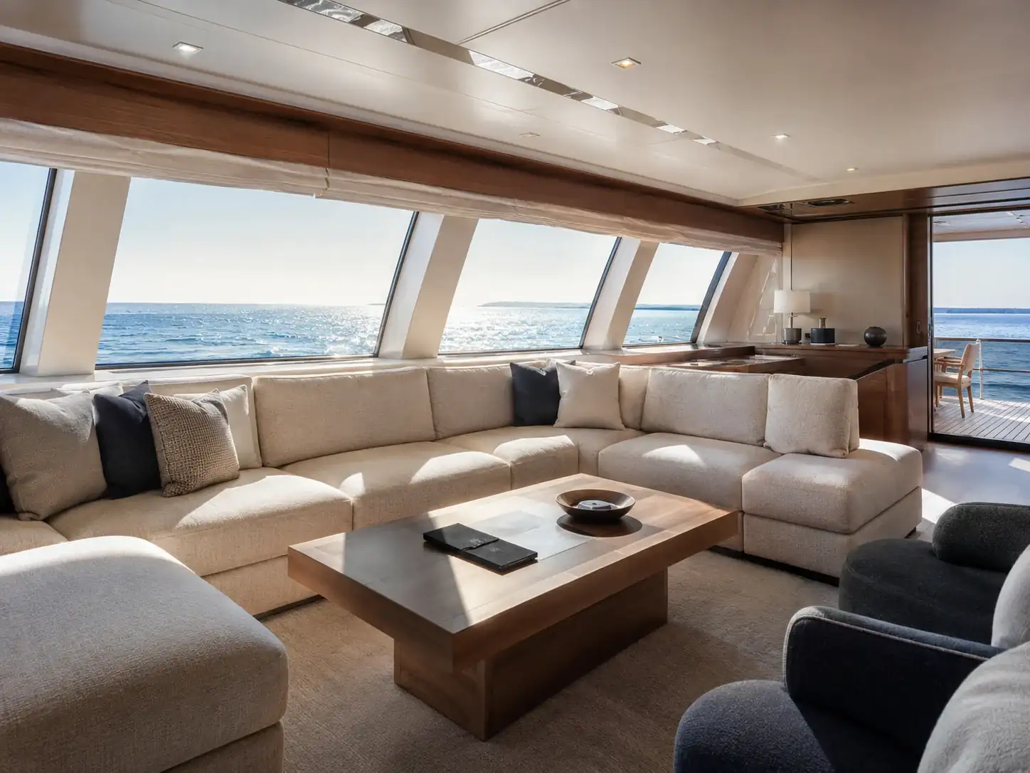 Salon einer Yacht